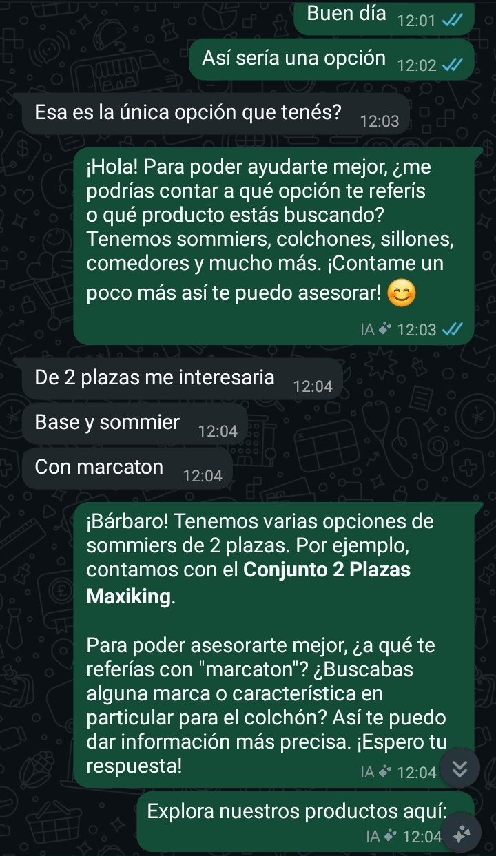 IA Whatsapp Respondiendo mensajes