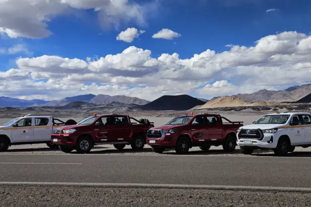 Equipamiento minero obligatorio camionetas 4x4