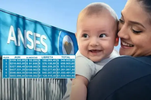 Monto AUH Abril 2026