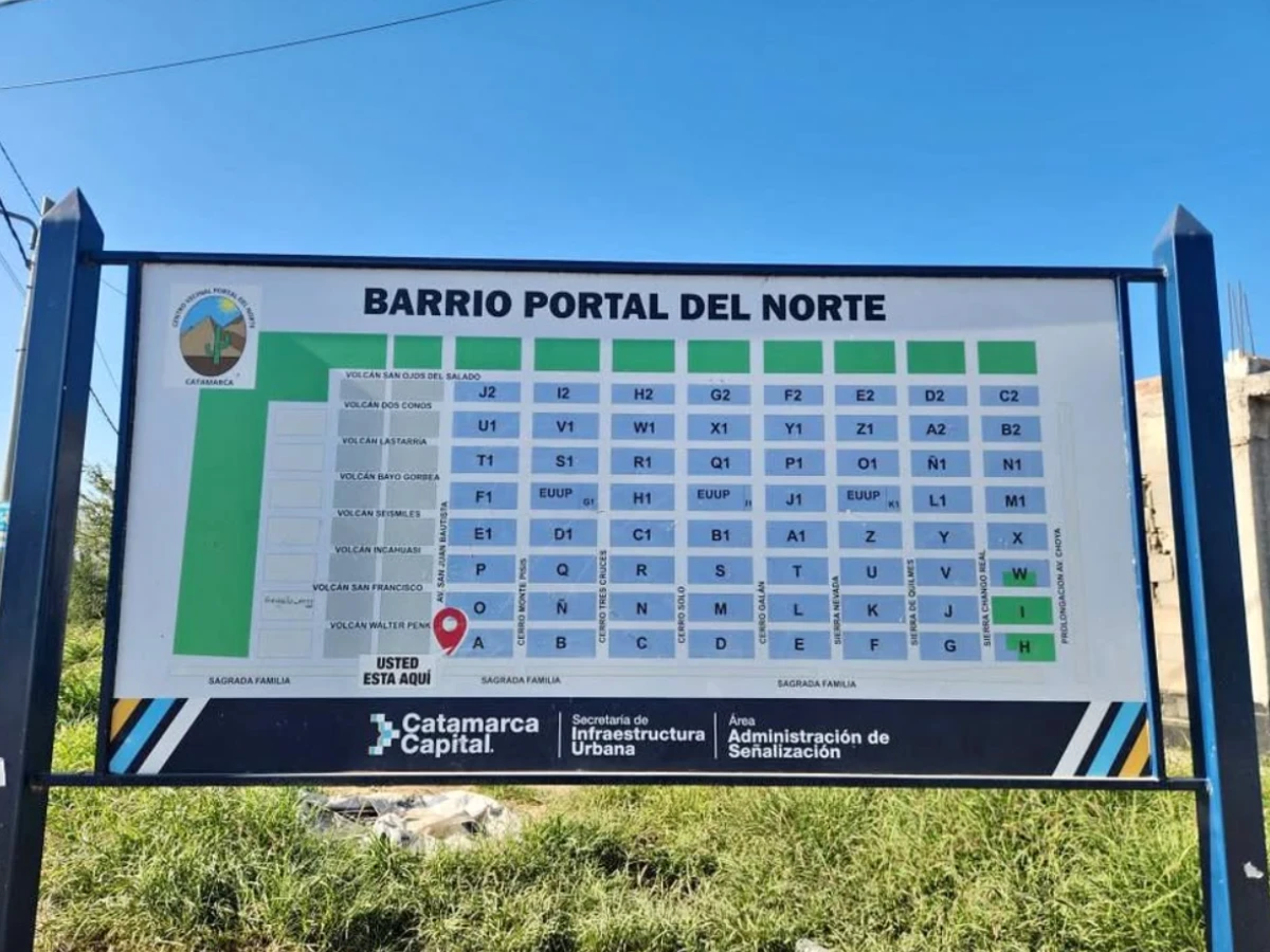 Precios de terrenos en el portal del Norte Catamarca