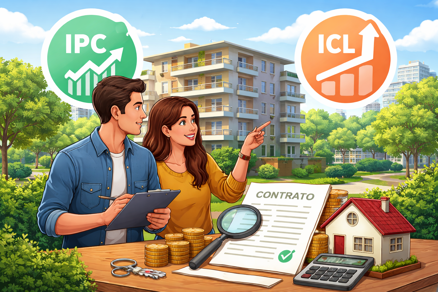 Indices IPC vs ICL contratos de alquiler
