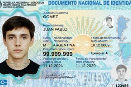 Nuevo DNI en Catamarca